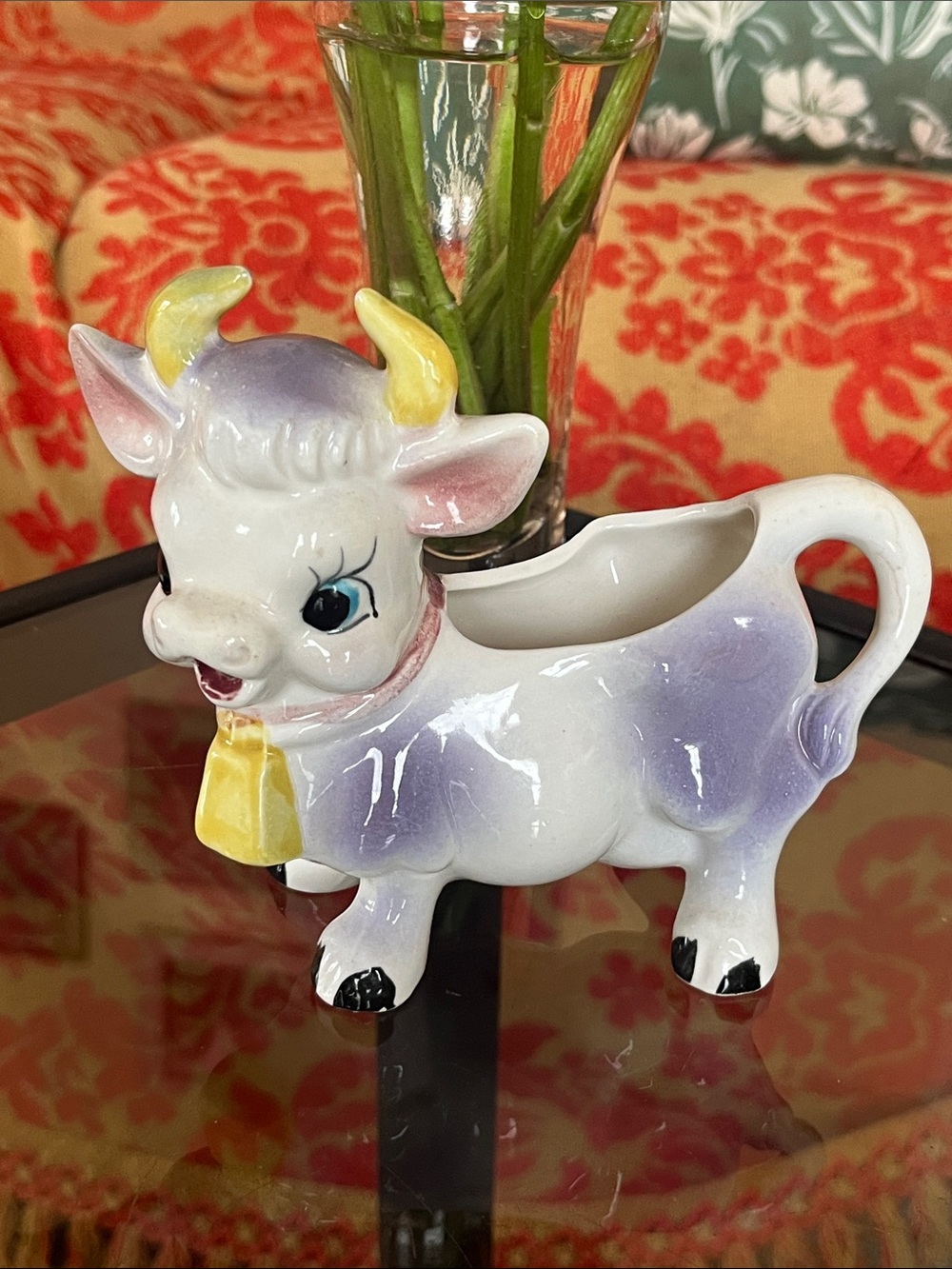 Vintage 1950’s Elsie the Cow Creamer Pitcher -Borden Dairy